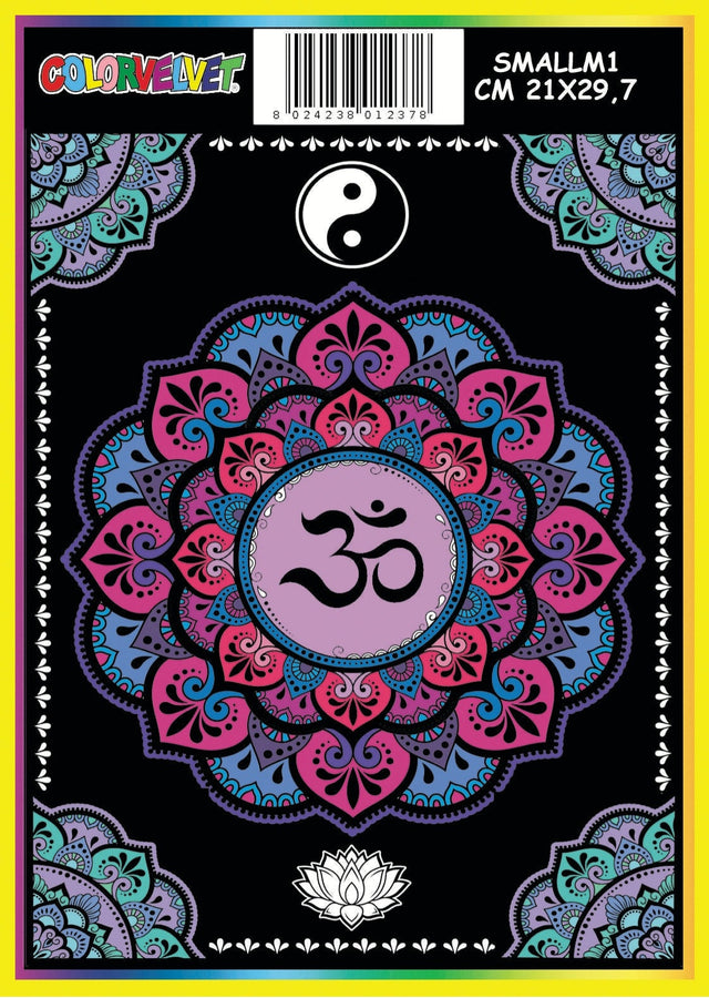 Colorvelvet Small - Om Mandala