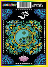 ColorVelvet Small - Mandala Yin Yang