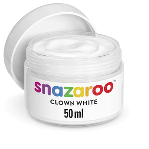 SNAZAROO - CLOWN WHITE 50ML