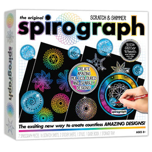 Spirograph Scratch & Shimmer Set