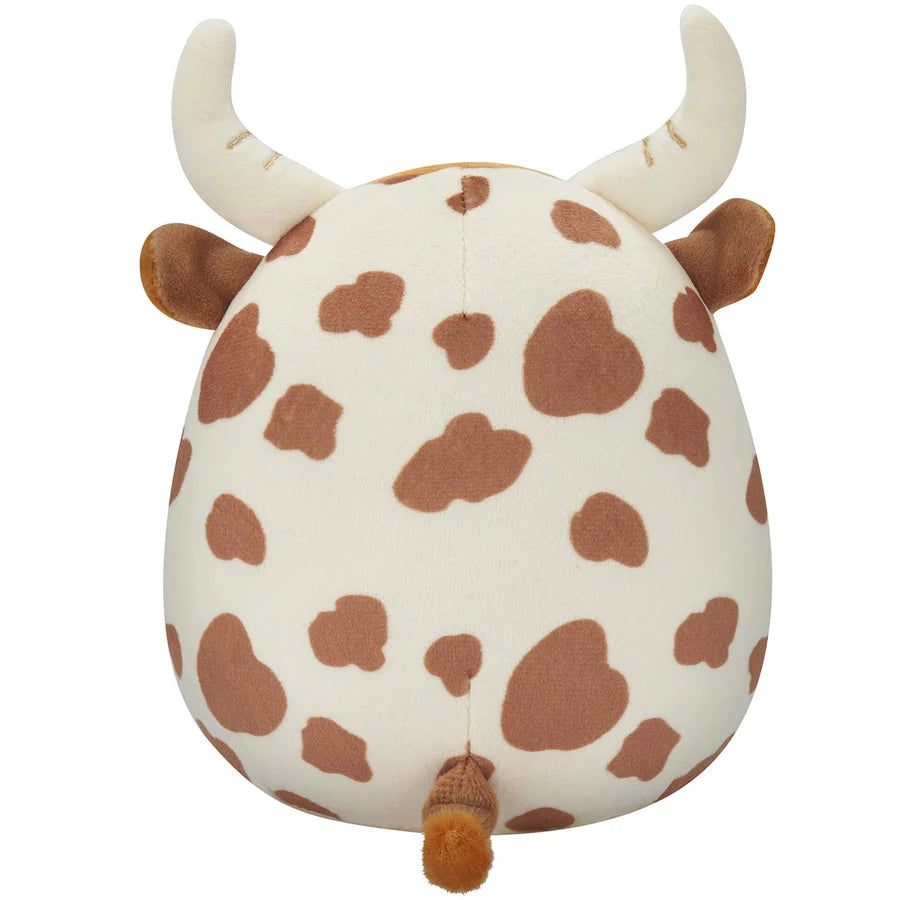 Squishmallows 8 inch - Alonzo the Brown & White Highland Cow