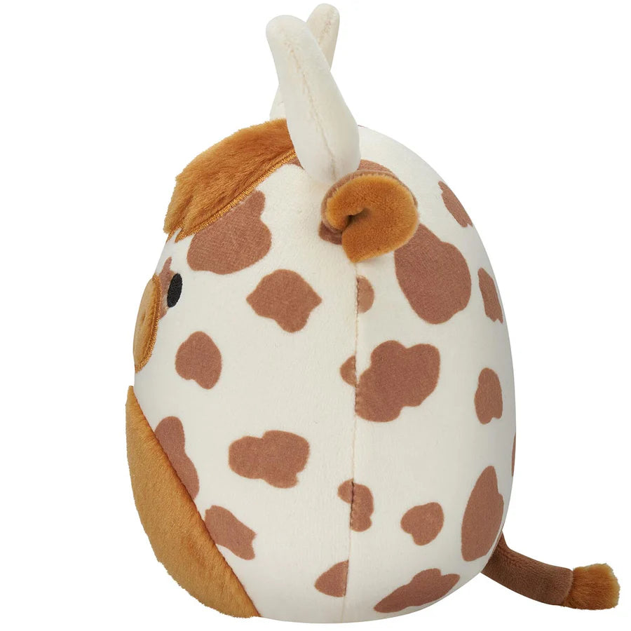 Squishmallows 8 inch - Alonzo the Brown & White Highland Cow