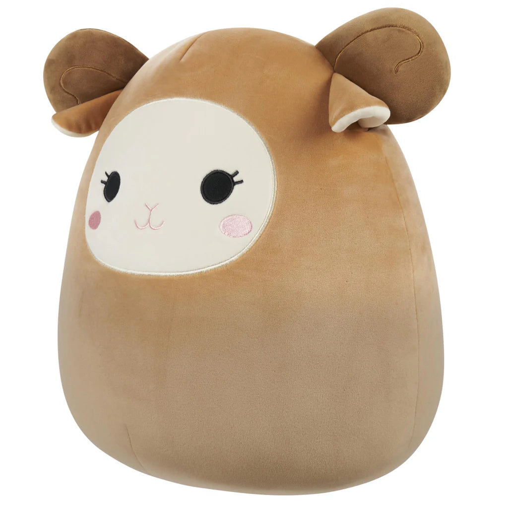 Squishmallows 16 Inch - Reggie the Brown Ram