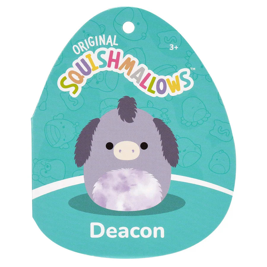 Squishmallows 12 Inch - Deacon the Purple Donkey with Tie-Dye