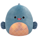 Squishmallows 7.5 Inch - Kurtz the Teal Piranha