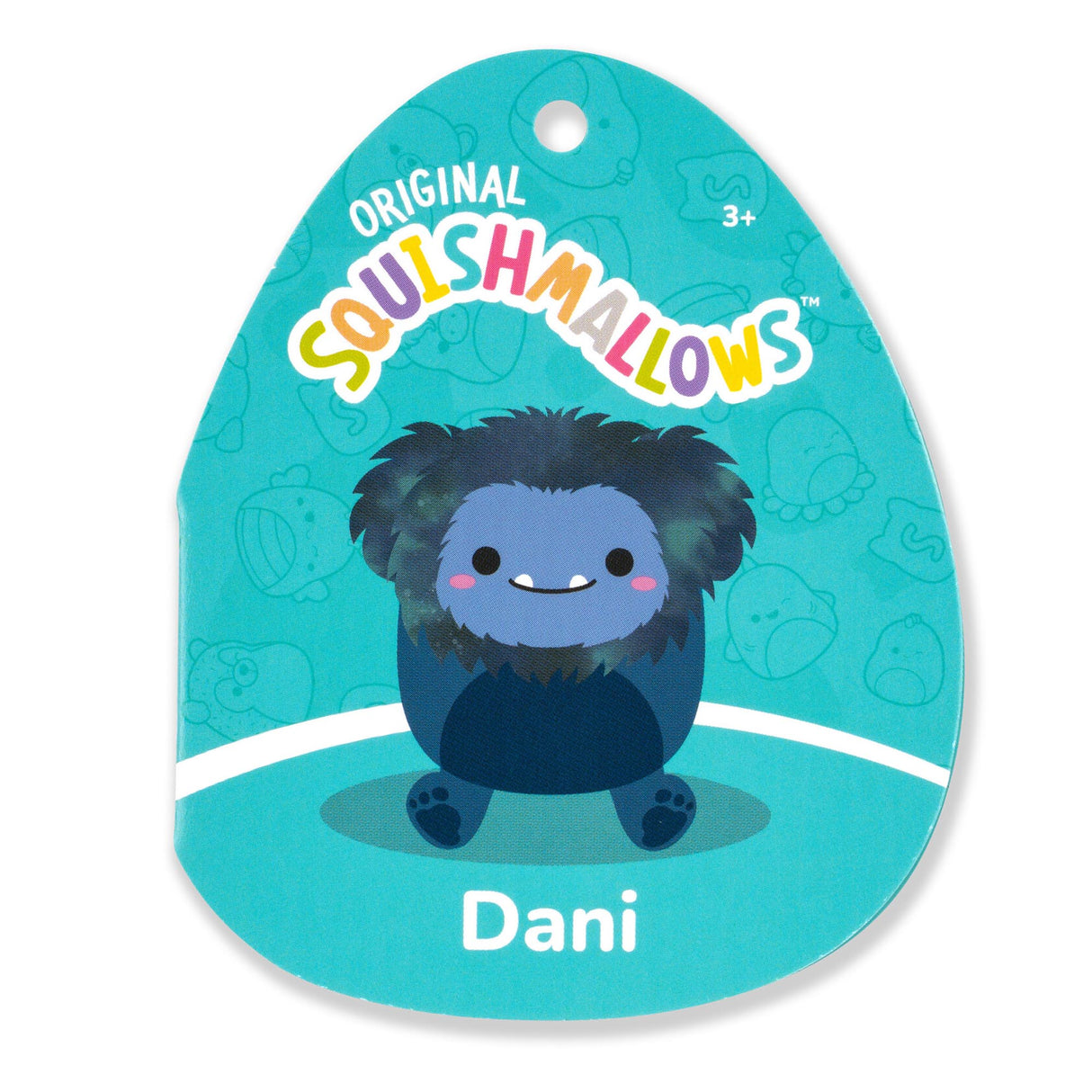 Squishmallows 16 Inch - Dani the Navy Blue Bigfoot