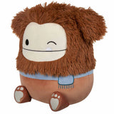 Squishmallows 12 Inch - Benny the Winking Brown Bigfoot with Scarf