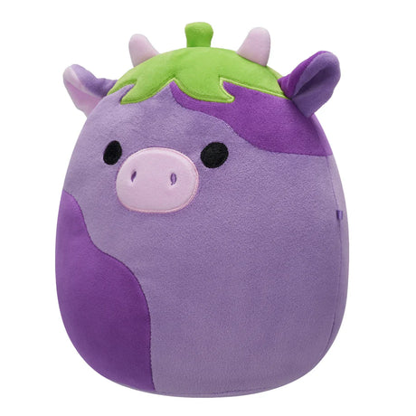 Squishmallows 7.5 Inch - Frederick Eggplant Cow