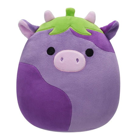 Squishmallows 7.5 Inch - Frederick Eggplant Cow