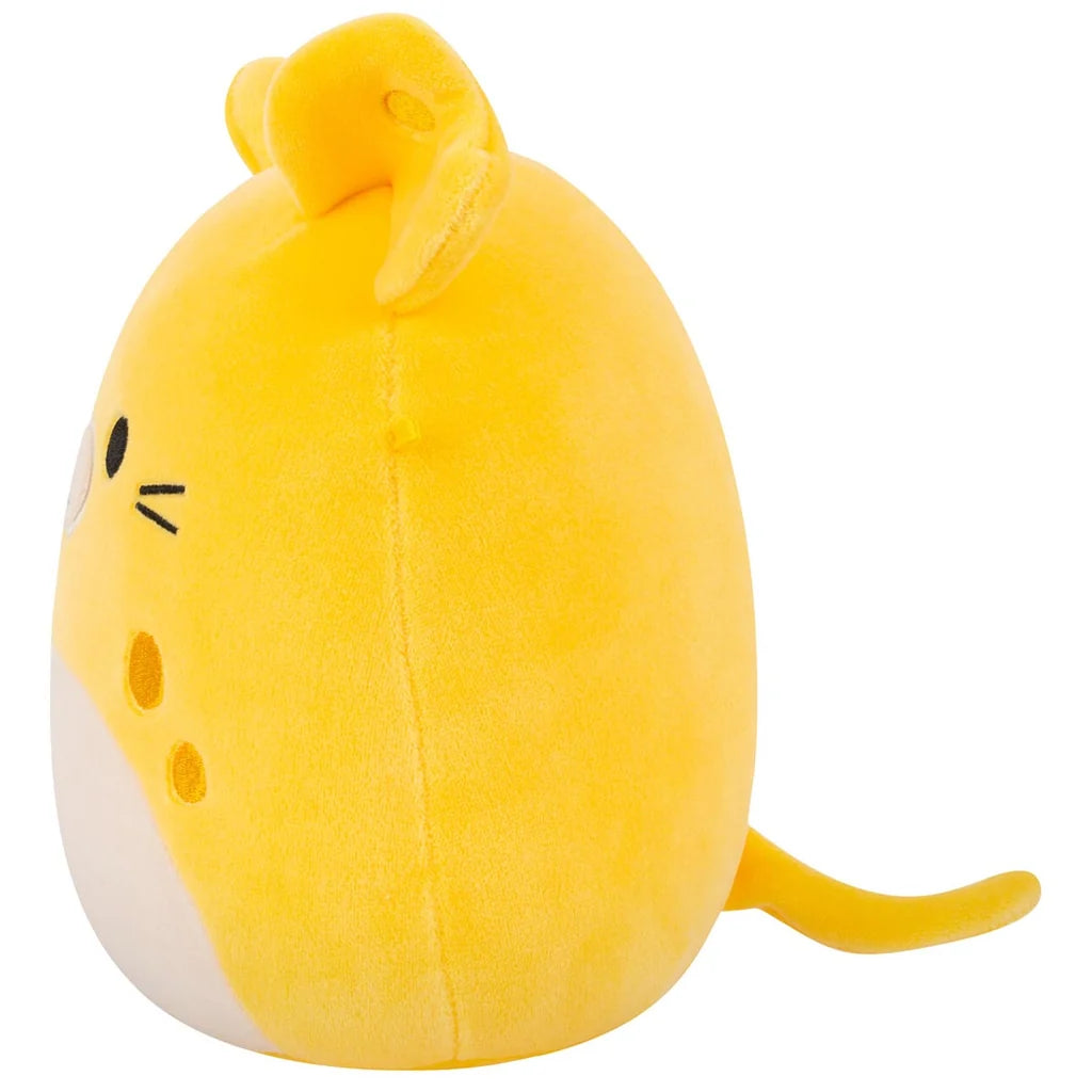 Squishmallows 7.5 Inch -Amelia the Yellow Cheese Mouse