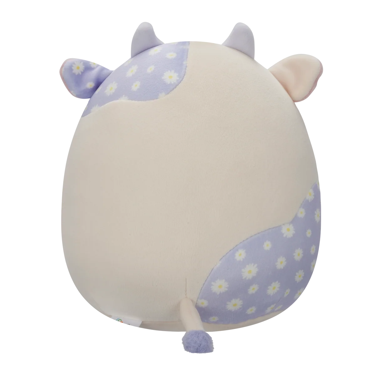 Squishmallows 7.5 Inch Liesel the Cream and Lavender Cow
