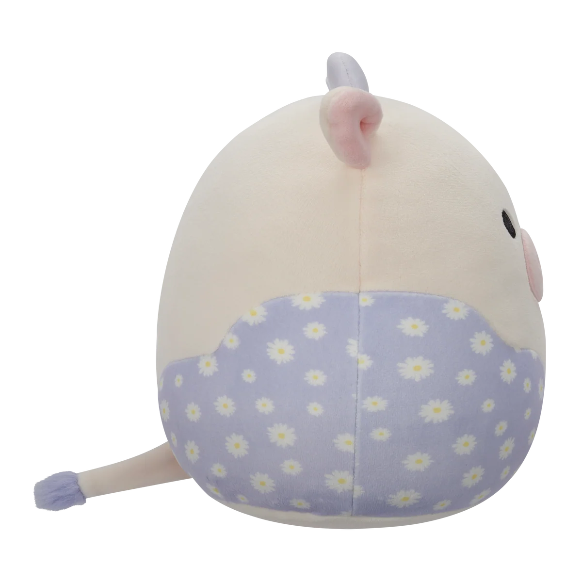 Squishmallows 7.5 Inch Liesel the Cream and Lavender Cow