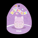 Squishmallows 7.5 Inch -Mak the Lavender Cat