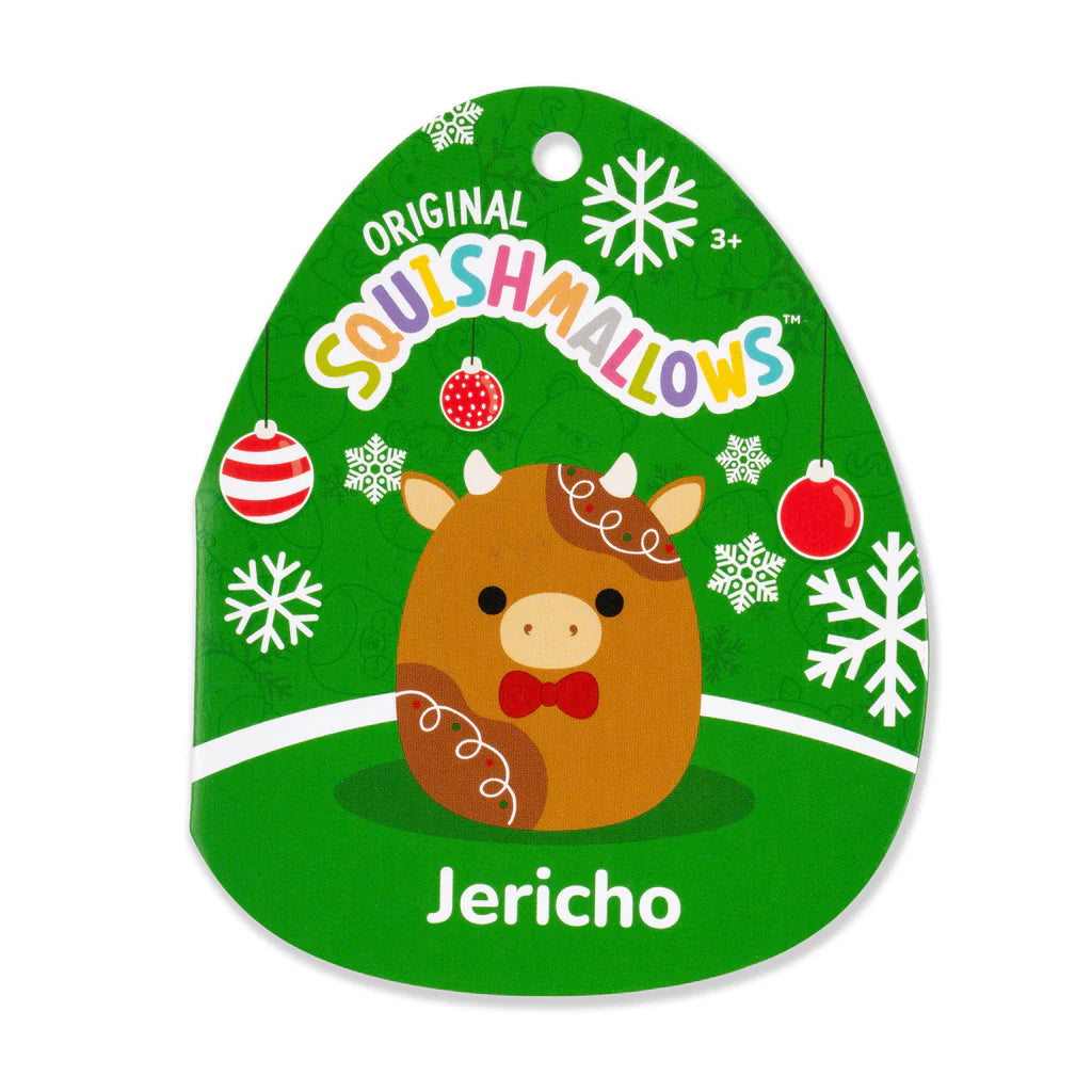 Squishmallows 7.5 Inch - Jericho the Gingerbread Cow