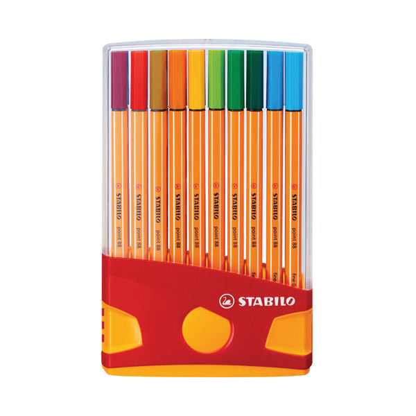 Stabilo Point 88 Fineliner Pen Colorparade Assorted (Pack of 20) 8820-03