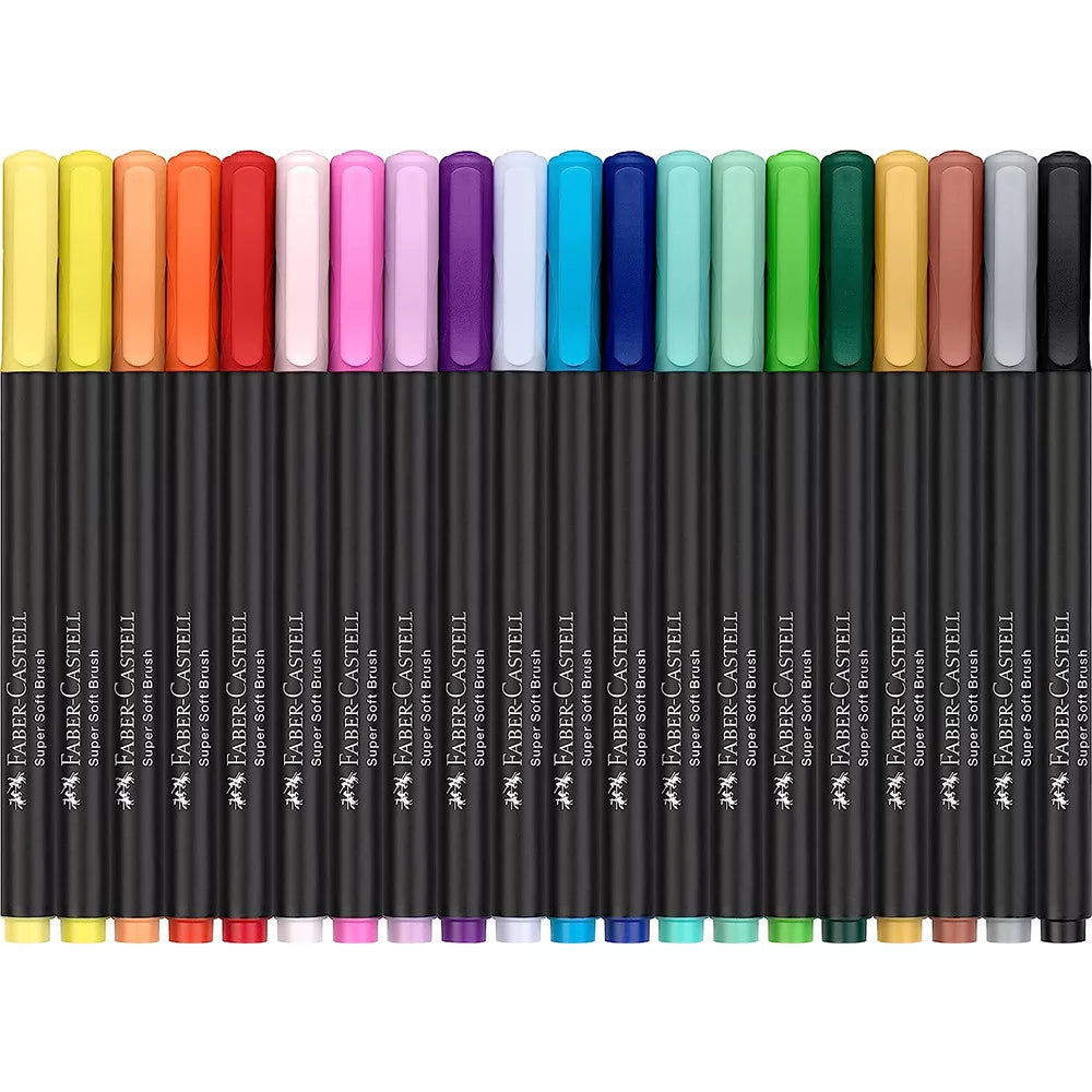 Faber Castell Black Edition Felt Tip Pen (Pack of 20)