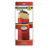 Sable Hair Value Brush Pack (10 Brushes)