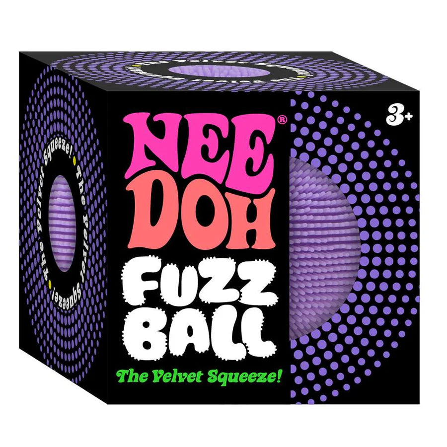 NeeDoh Fuzz Ball Velvet Squeeze (Assortment)