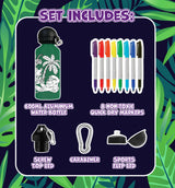 Create Your Own Water Bottle Set - Safari