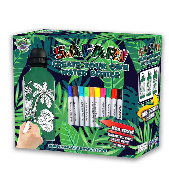 Create Your Own Water Bottle Set - Safari