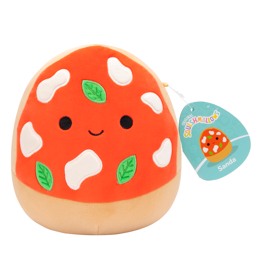 Squishmallows 7.5 Inch -Sanda the Margherita Pizza