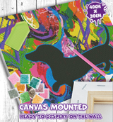 Sausage Dog Diamond Painting Art Kit Splat Planet