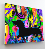 Sausage Dog Diamond Painting Art Kit Splat Planet