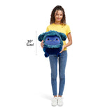 Squishmallows 16 Inch - Dani the Navy Blue Bigfoot