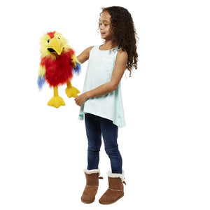 Large Birds: Scarlet Macaw Puppet