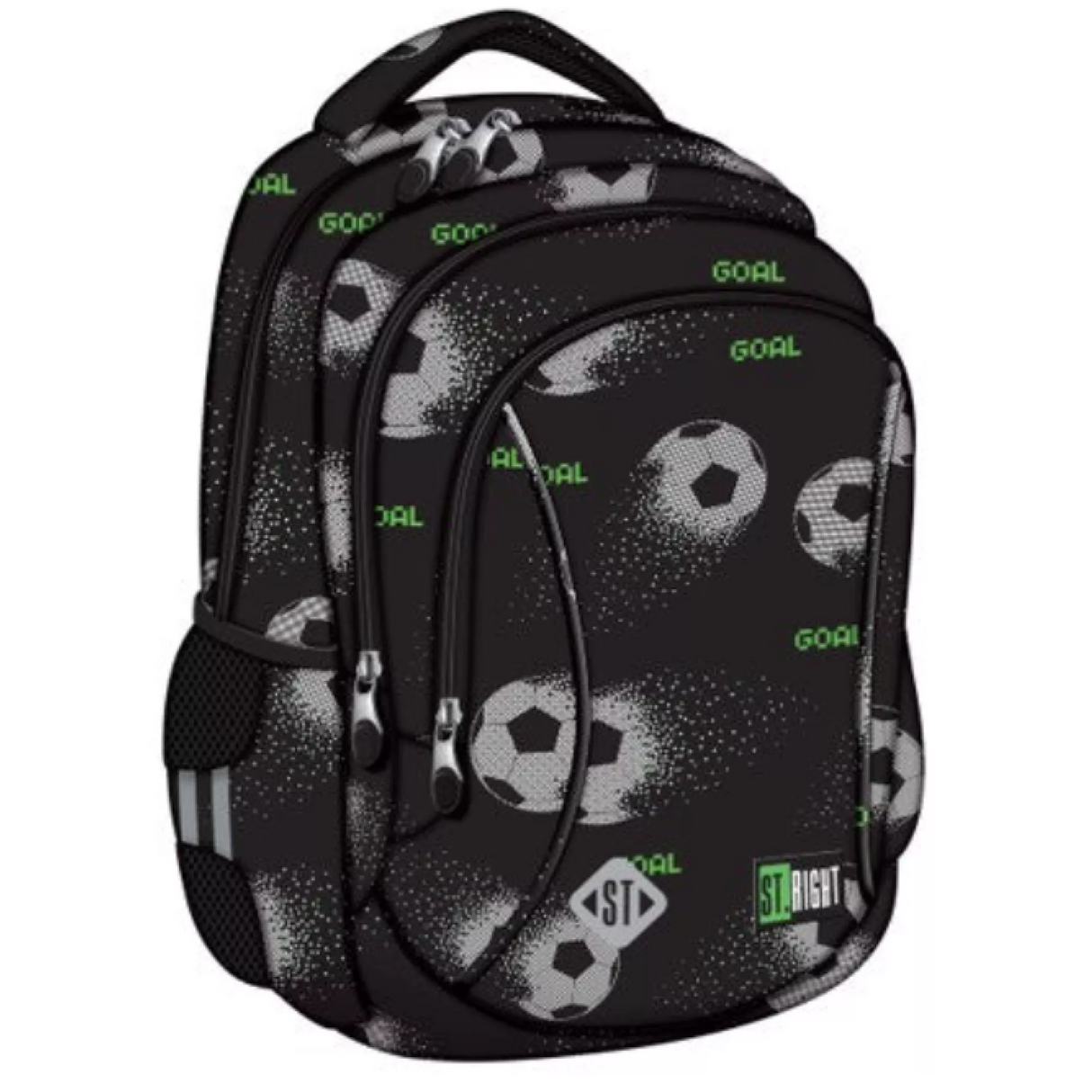 St.Right Backpack 17 Inch - Pixel Footballs