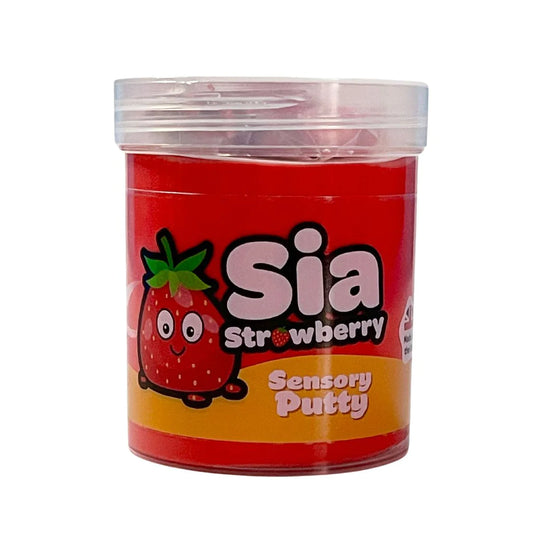 Sia Strawberry Slime Sensory Putty - Slime Party 