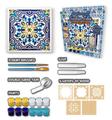 Splat Planet Wood Art Kit - Scilian Tile