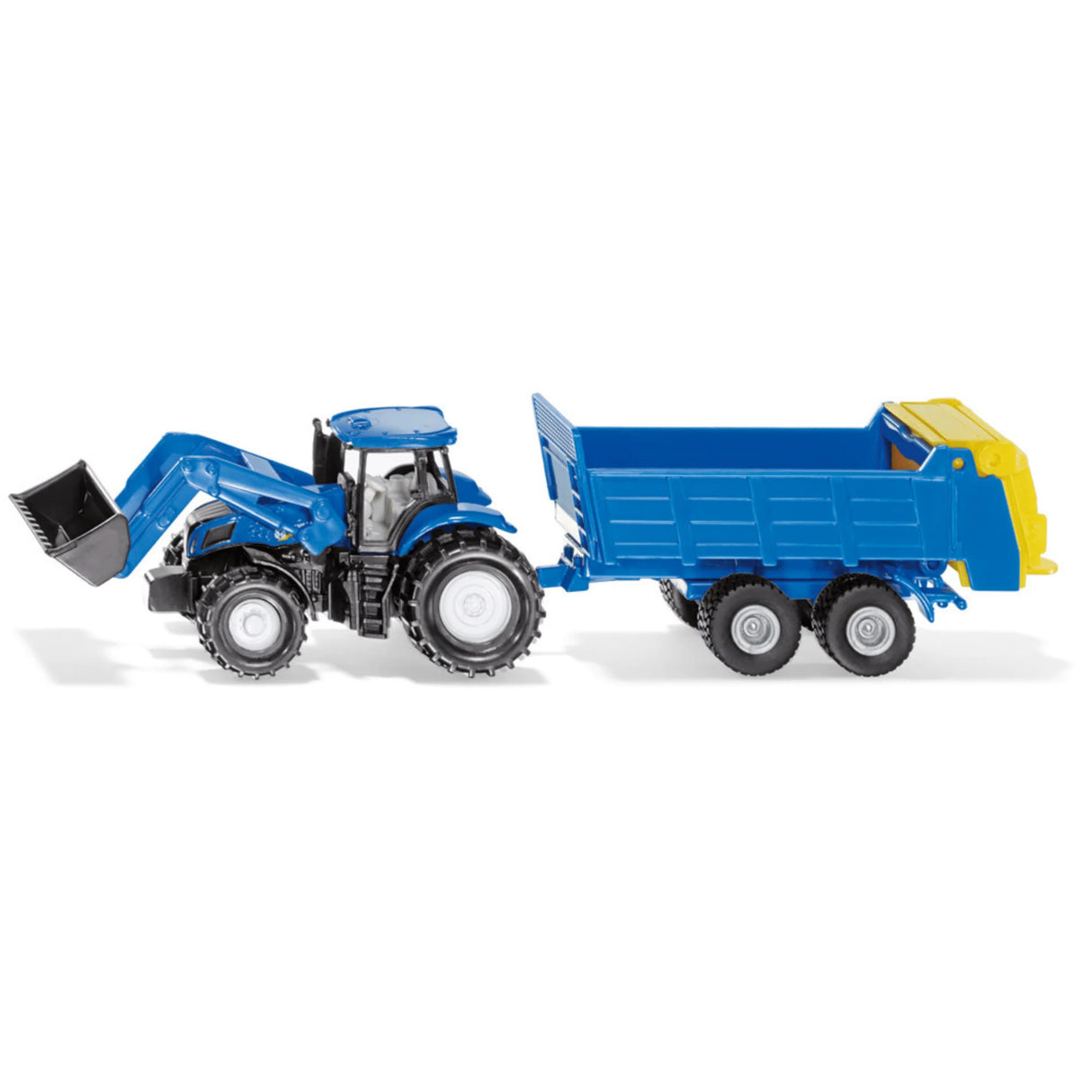 Siku 1:87 New Holland with Loader & Manure Spreader