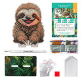 Crystal Art Wildlife Buddies - Sloth
