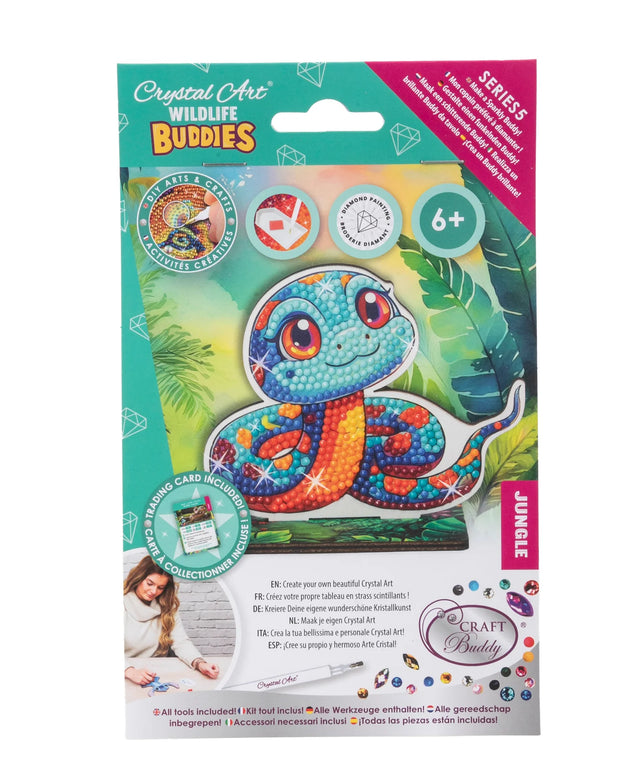 Crystal Art Wildlife Buddy - Snake