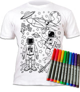 Splat Planet PYO T-Shirt: Space  (Size 7-8 Years)