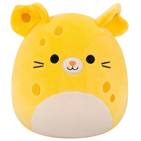Squishmallows 7.5 Inch -Amelia the Yellow Cheese Mouse
