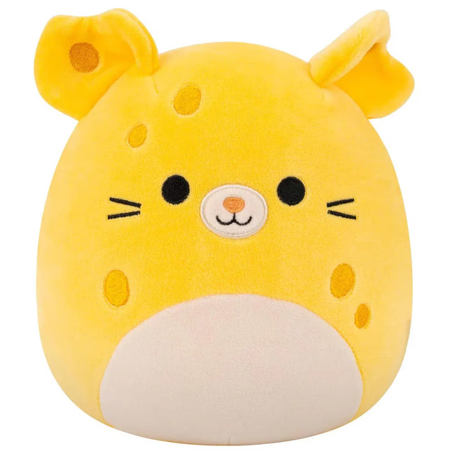 Squishmallows 7.5 Inch -Amelia the Yellow Cheese Mouse