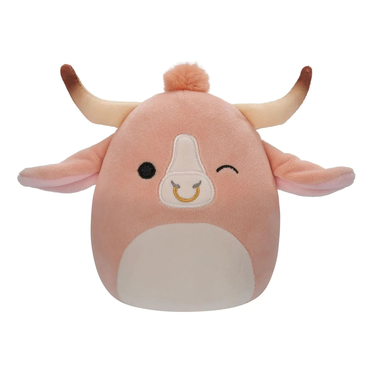 Squishmallow 16 Inch Houston Peach Brahma Bull