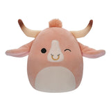 Squishmallow 16 Inch Houston Peach Brahma Bull