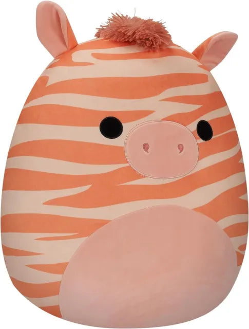 Squishmallow 20 Inch Josue Peach Zebra