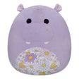 Squishmallows 20 Inch Hanna Purple Hippo Floral Belly