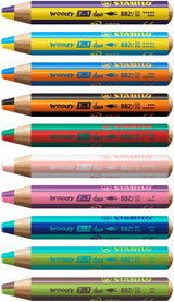 STABILO Woody 3-in-1 Duo Multi-Talented Pencil (10 Pack)