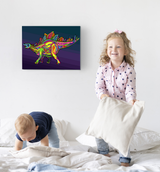 Stegosaurus Paint By Numbers Kit Splat Planet
