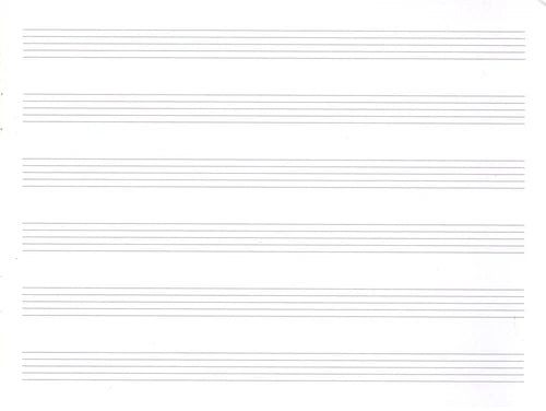 MUSIC MANUSCRIPT A5