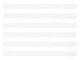 MUSIC MANUSCRIPT A5