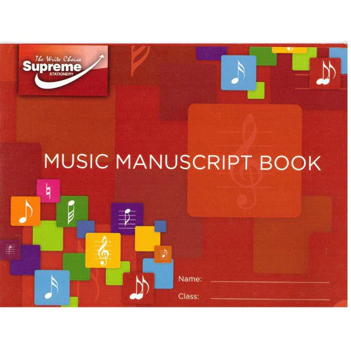 MUSIC MANUSCRIPT A5