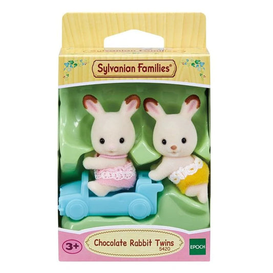 Sylvanian Families Chocolate Rabbit Twins