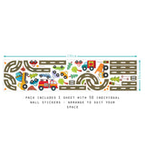 Wall Sticker Pack - Road Network 