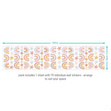 Wall Stickers Pack - Rainbows